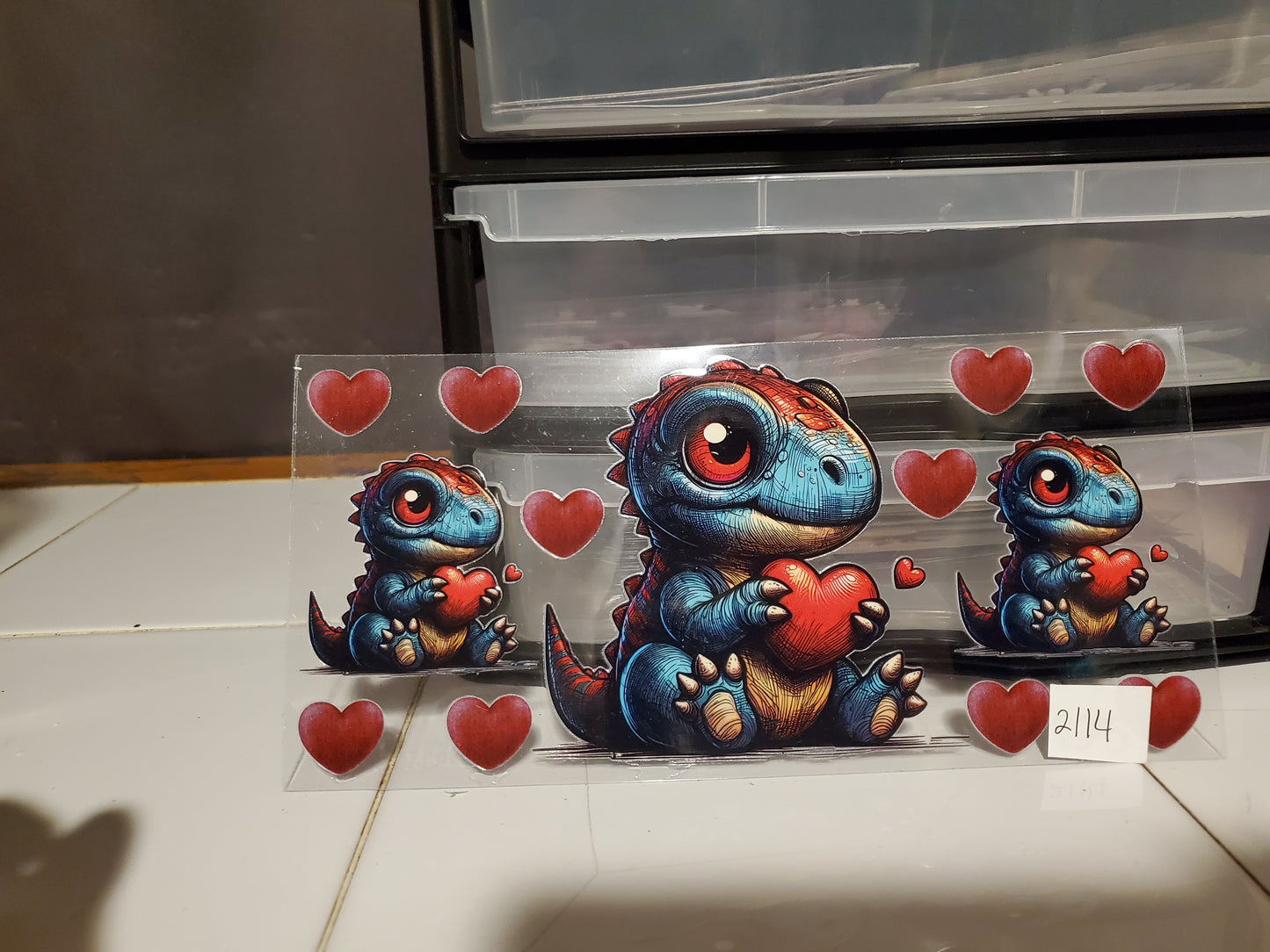 Valentines Day Dino 2114
