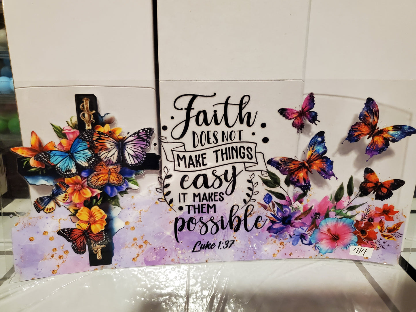 Faith does not make things easy it makes them possible 414