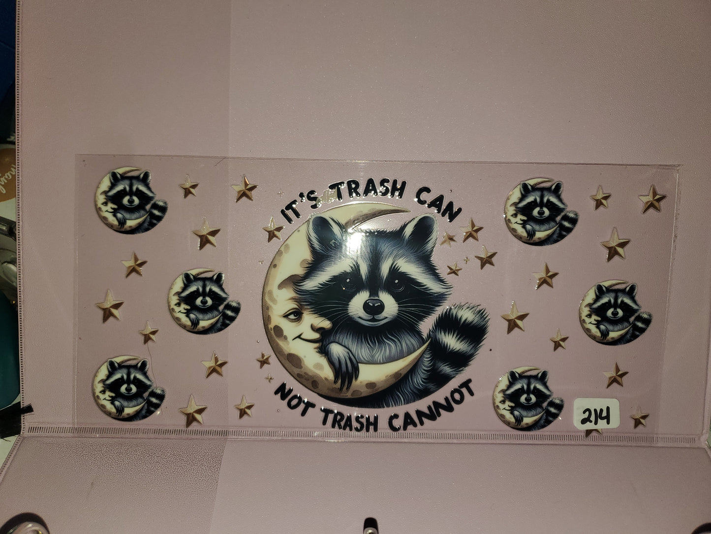 Racon- It's trash can not trash cannot 214