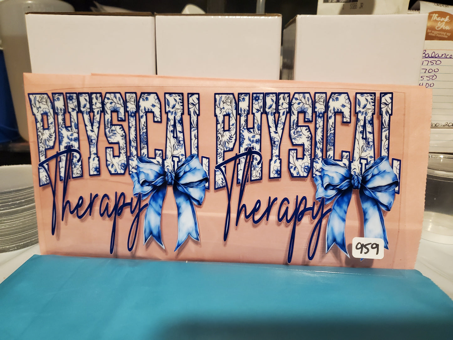 Physical Therapy 959