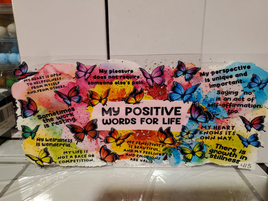 My Positive Words 413