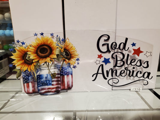 God bless america 1856