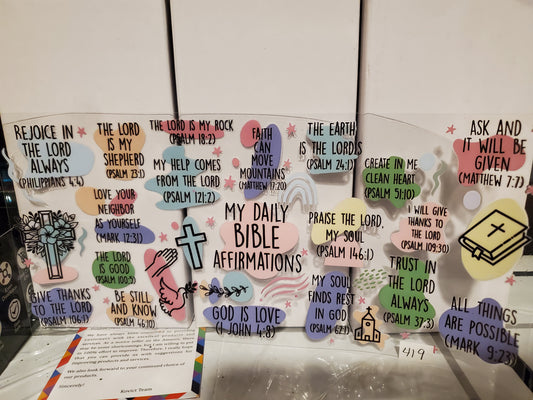 Bible Daily Affirmations 419