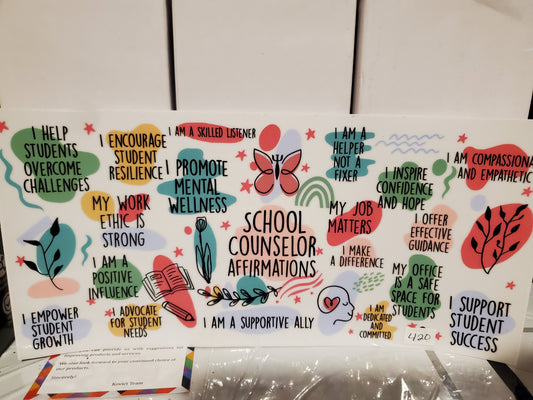 School Counselor Affirmations 420