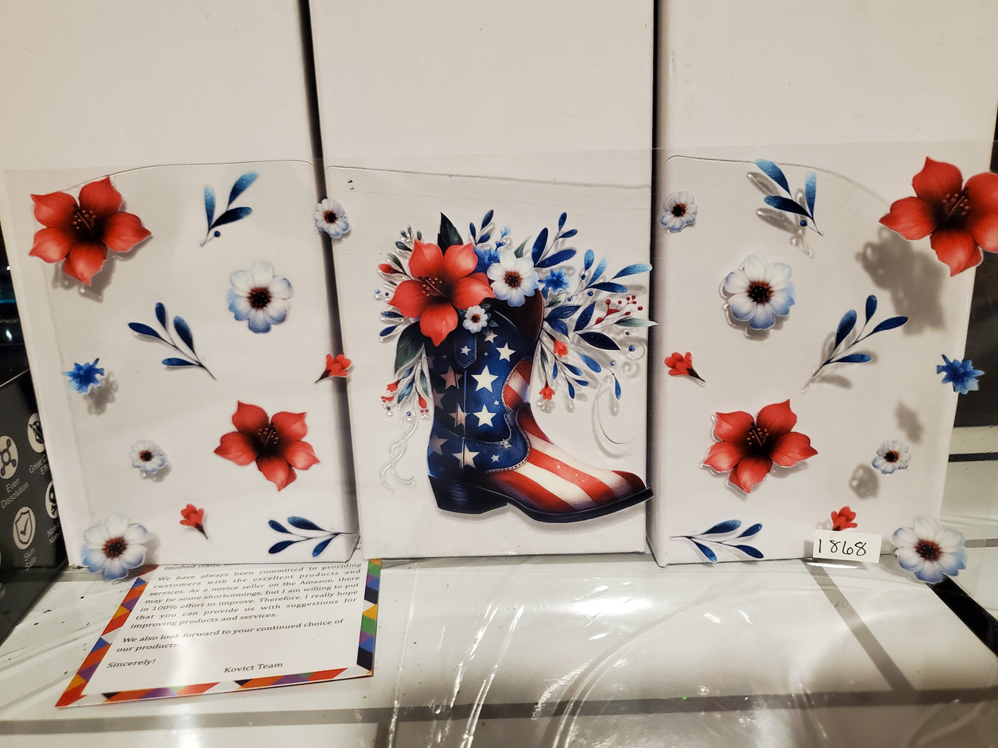Red White and Blue 1868