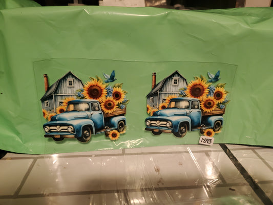 Truck and flowers 1893