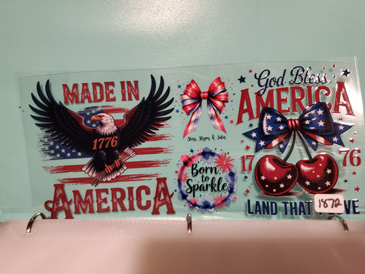 Red White and Blue 1872