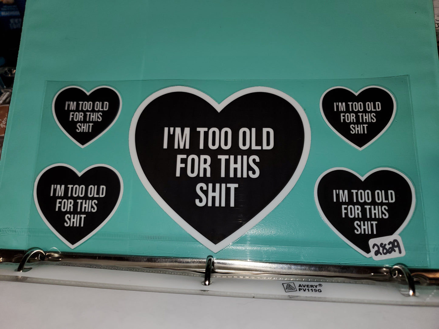 Too old for this shit 2829