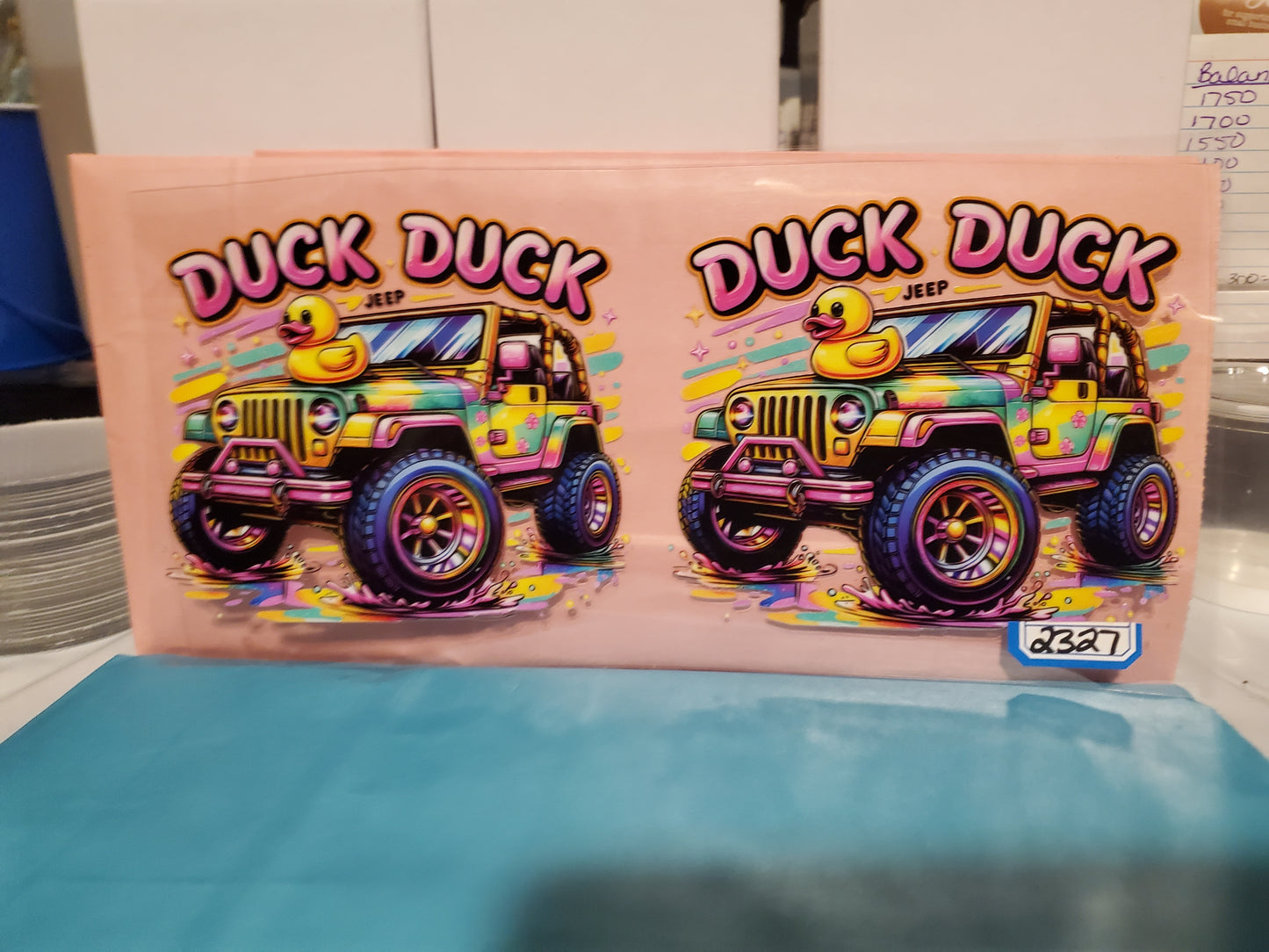 Duck Duck Jeep 2327