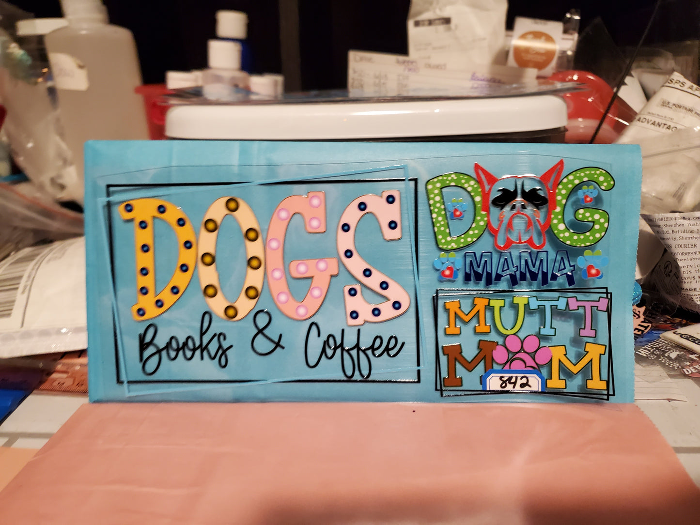 Dogs and books 842